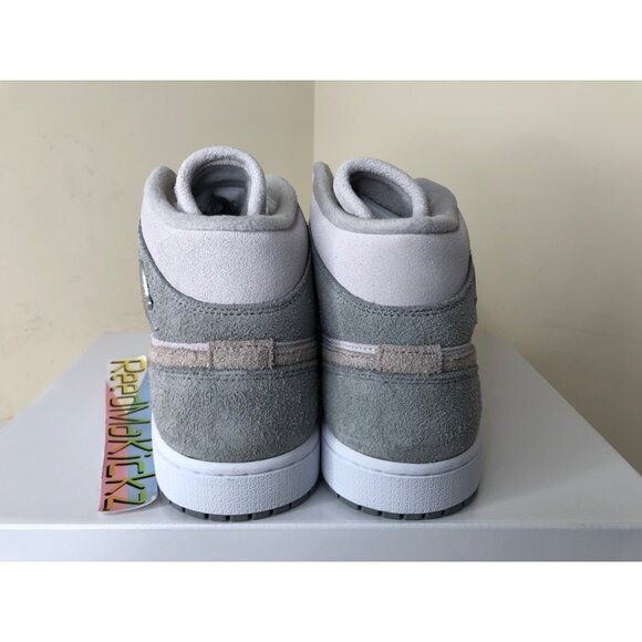 Jordan 1 Mid SE Particle Grey womens 6us - Picture 5 of 5